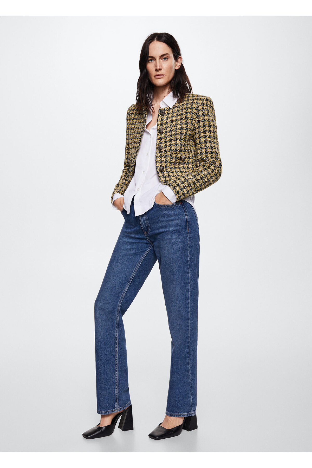 کت و ژاکت زنانه اورجینال منگو