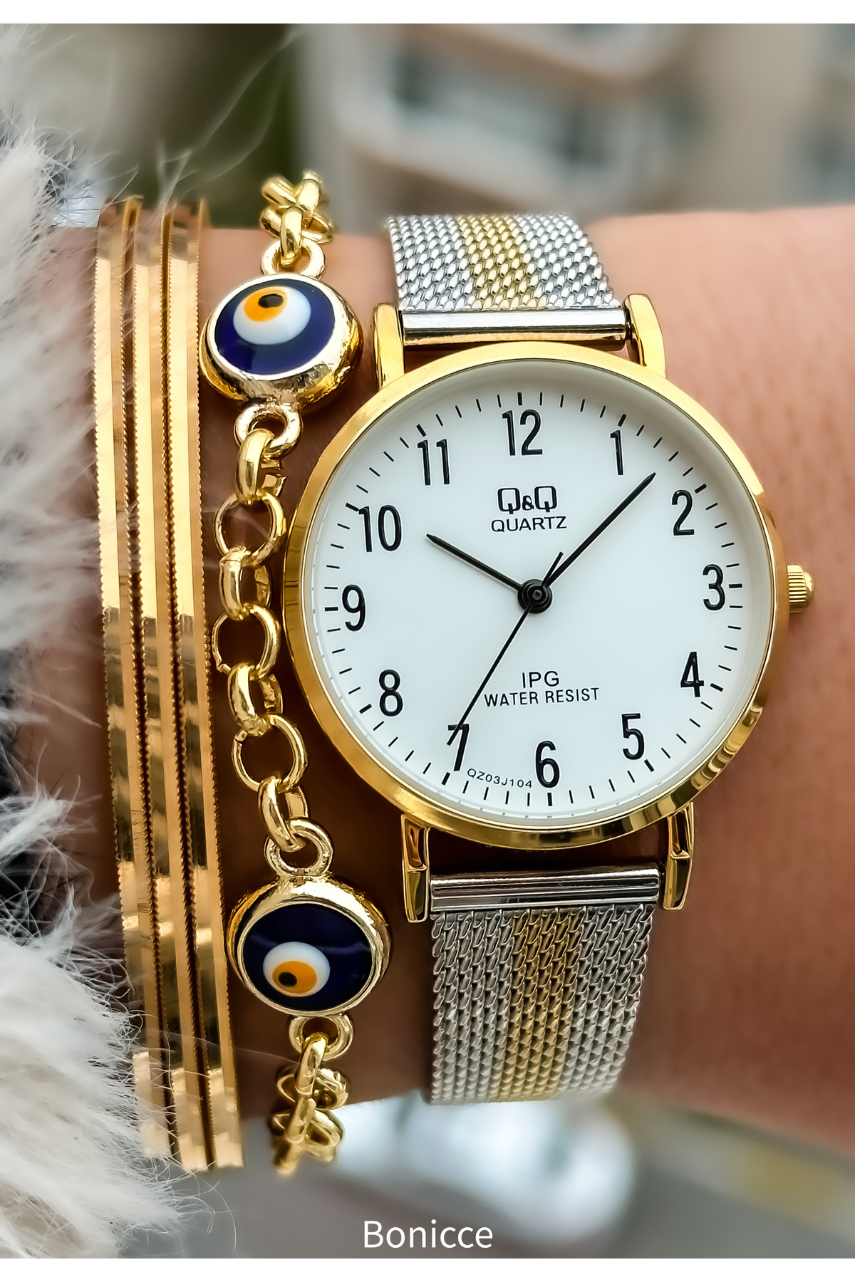 ساعت زنانه qandq