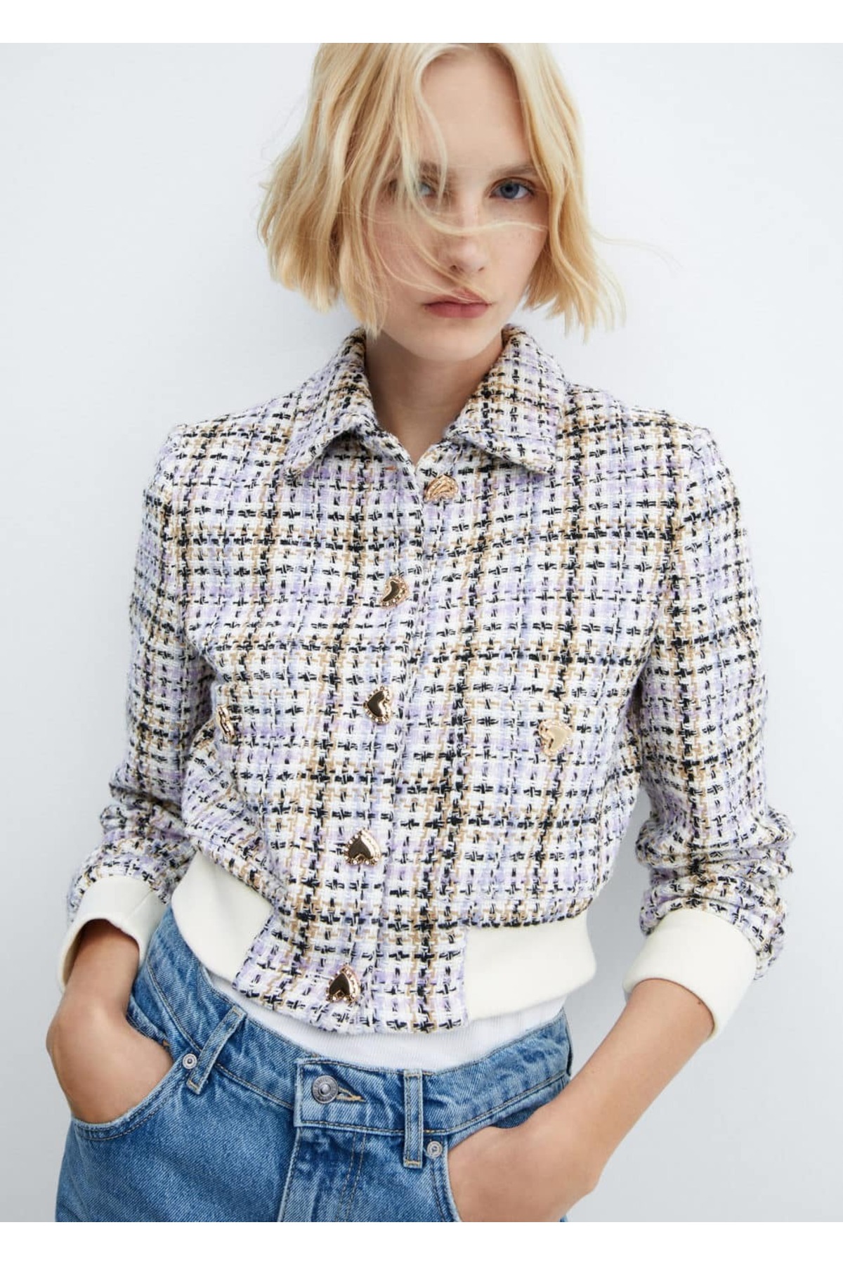 کت و ژاکت زنانه اورجینال منگو