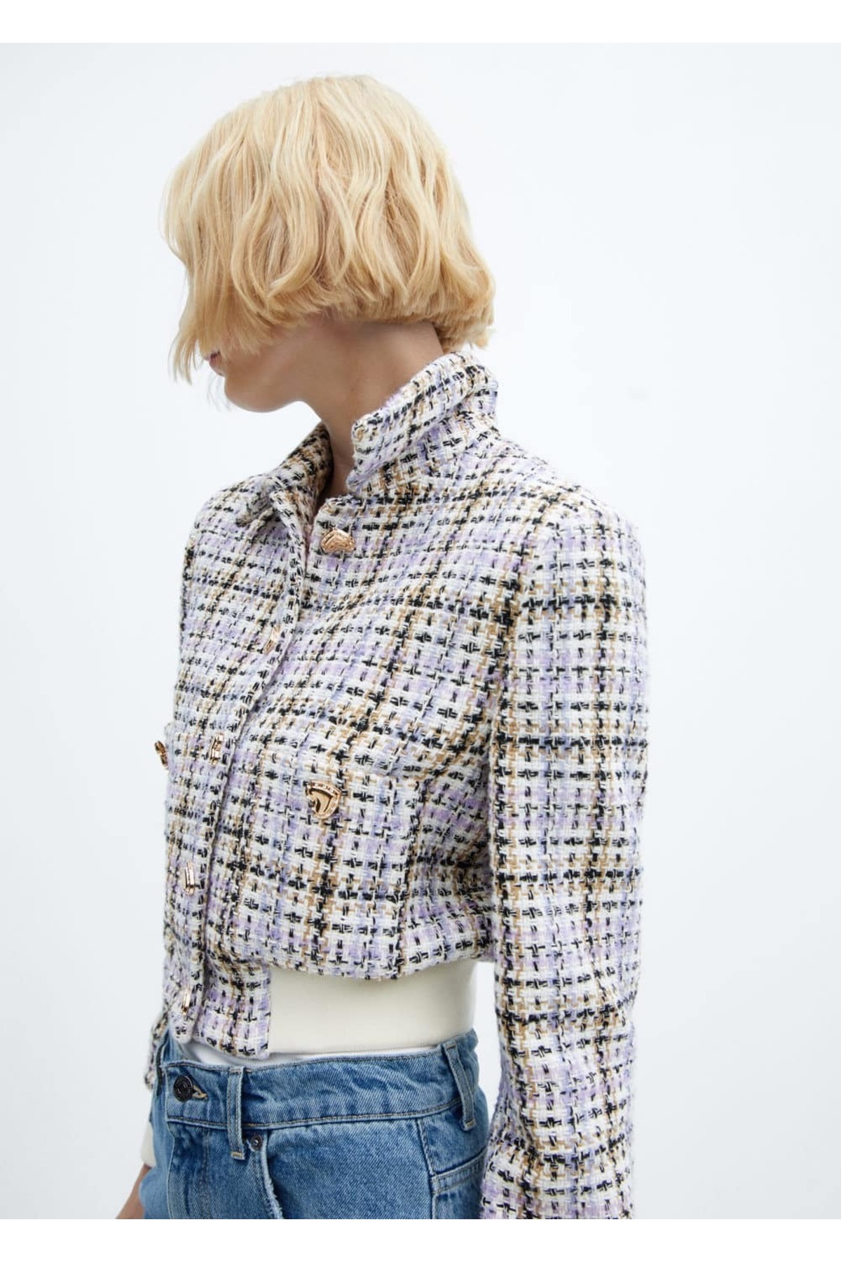 کت و ژاکت زنانه اورجینال منگو