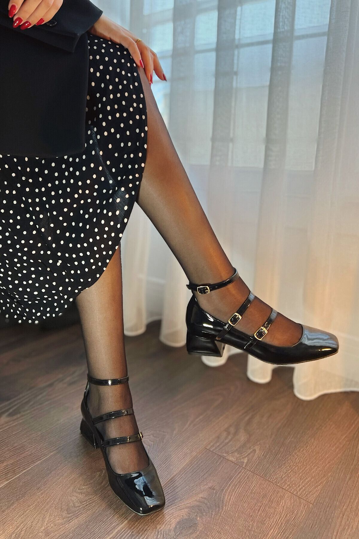 کفش پاشنه بلند کلاسیک زنانه polka-store