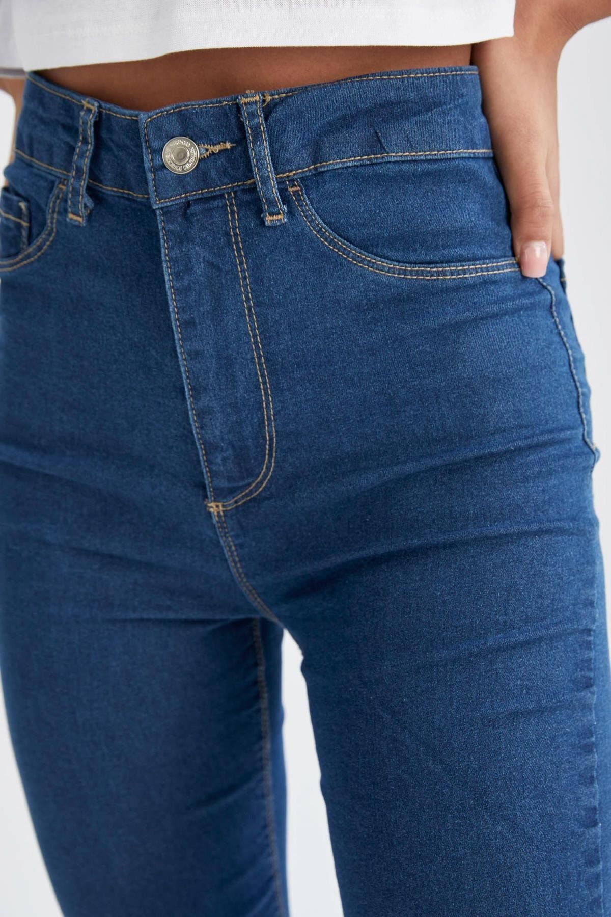 شلوار جین زنانه اورجینال دیفکتو