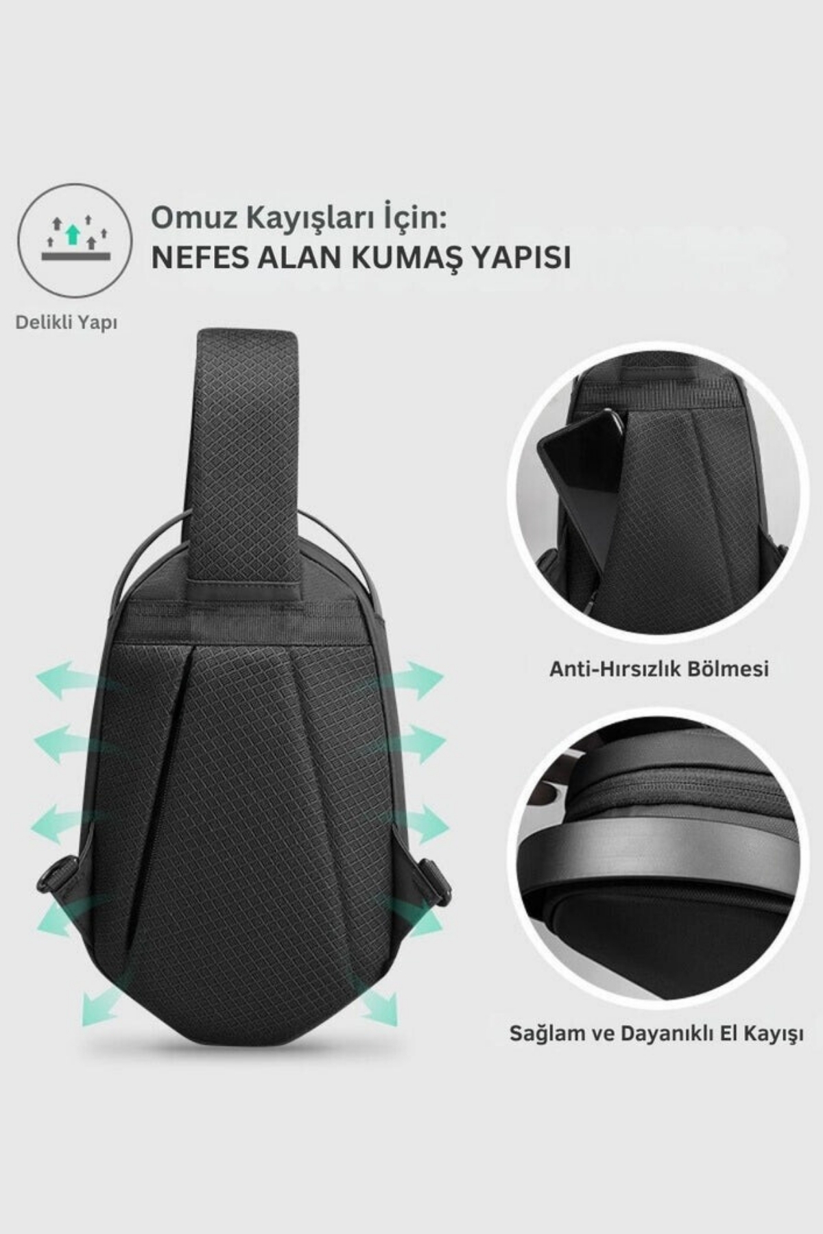 کیف دوشی مردانه آوچا