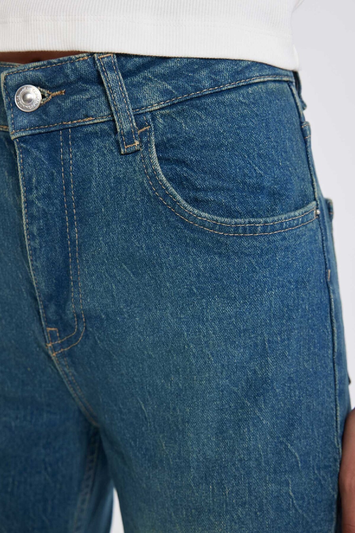 شلوار جین زنانه اورجینال دیفکتو