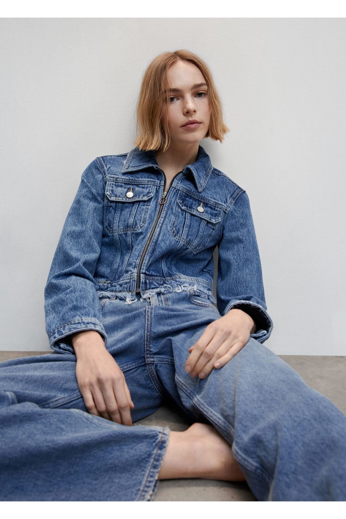 کت و ژاکت زنانه اورجینال منگو