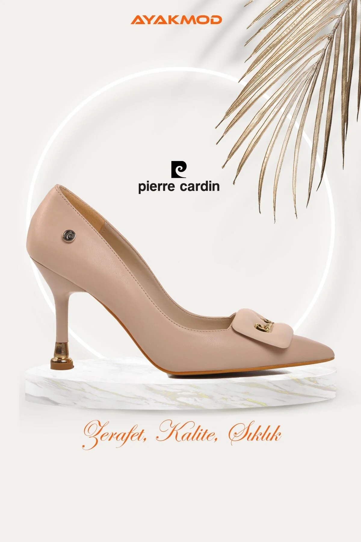 کفش پاشنه بلند کلاسیک زنانه pierre-cardin