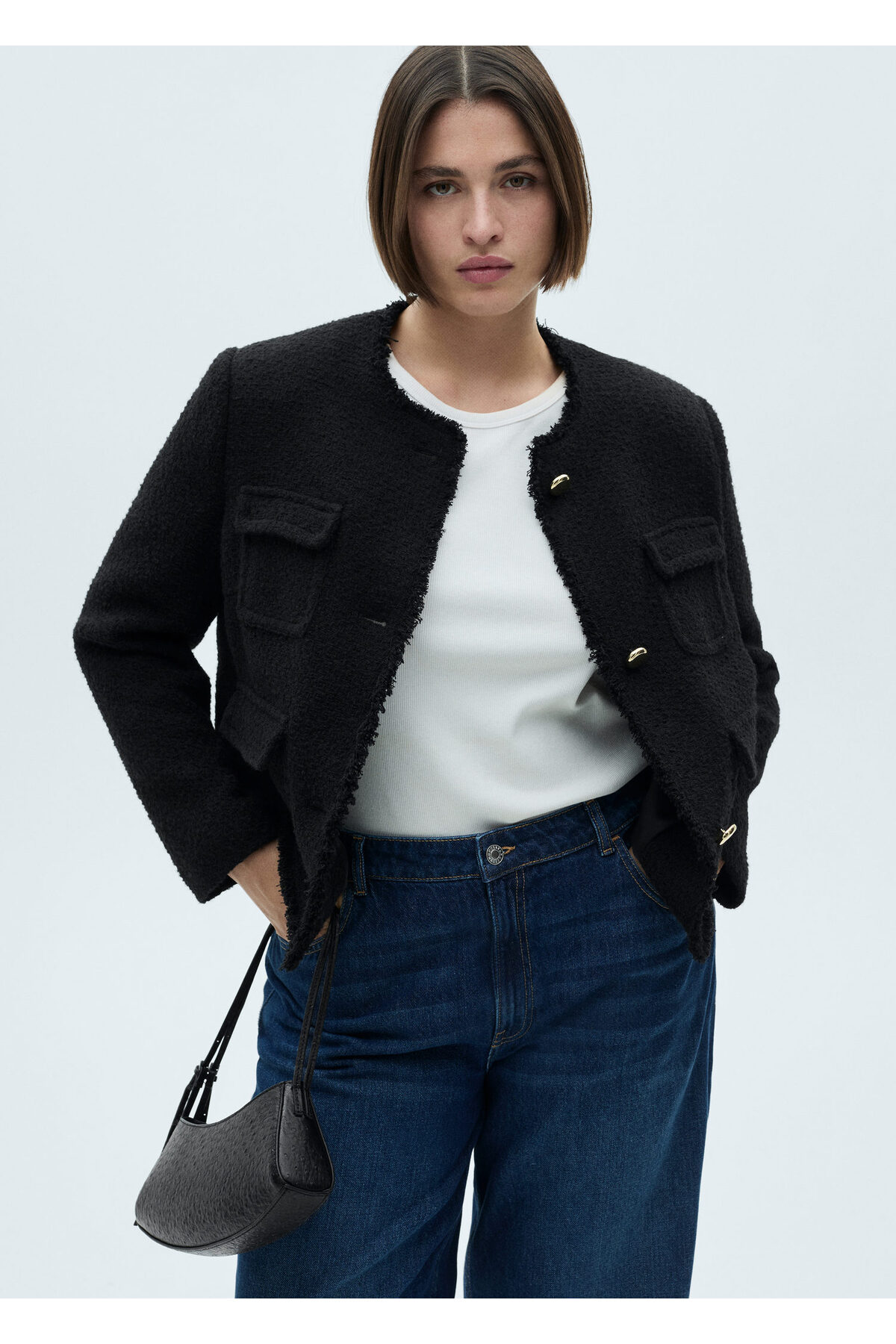 کت و ژاکت زنانه اورجینال منگو