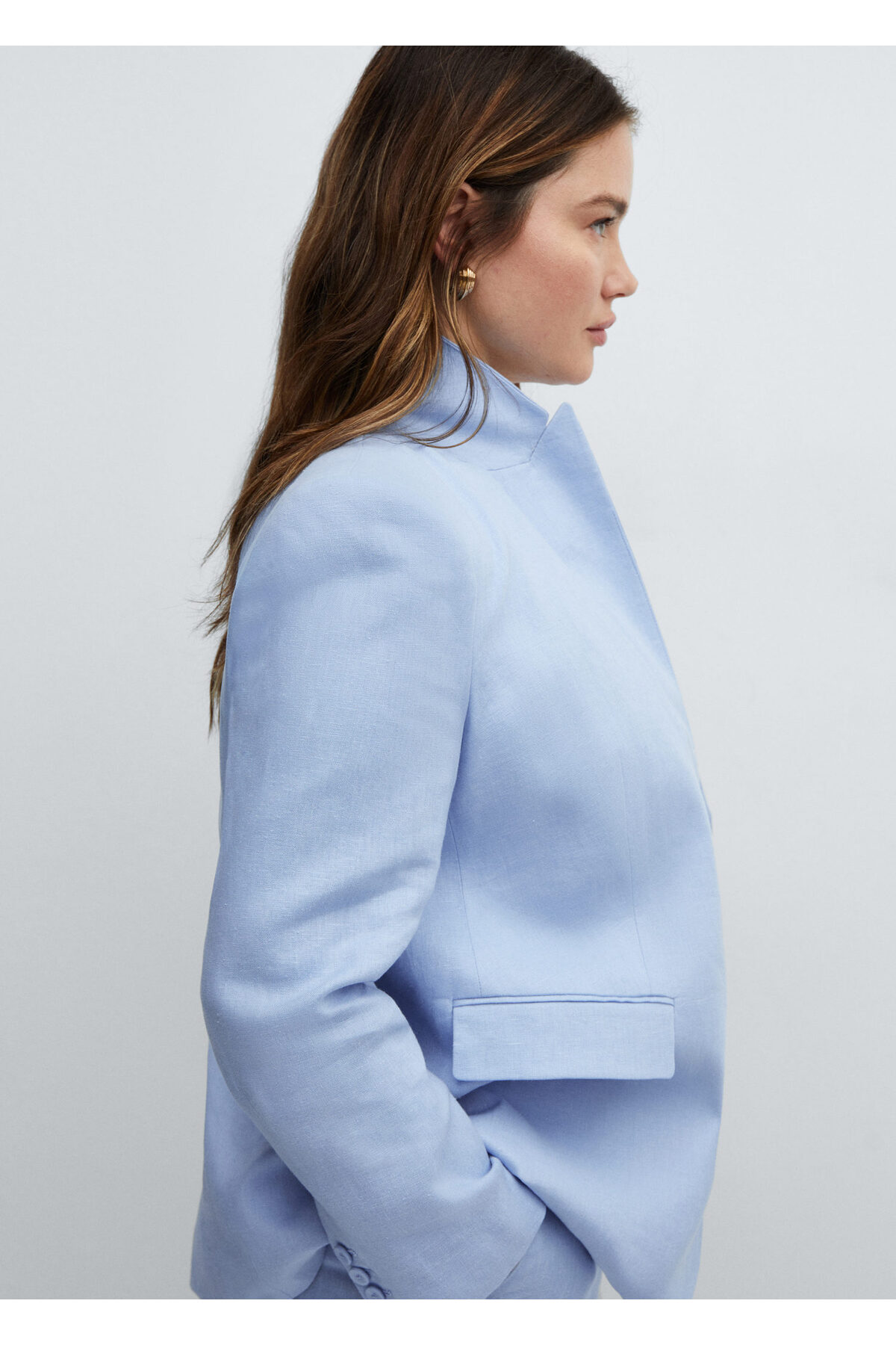 ژاکت بلیزر زنانه اورجینال منگو