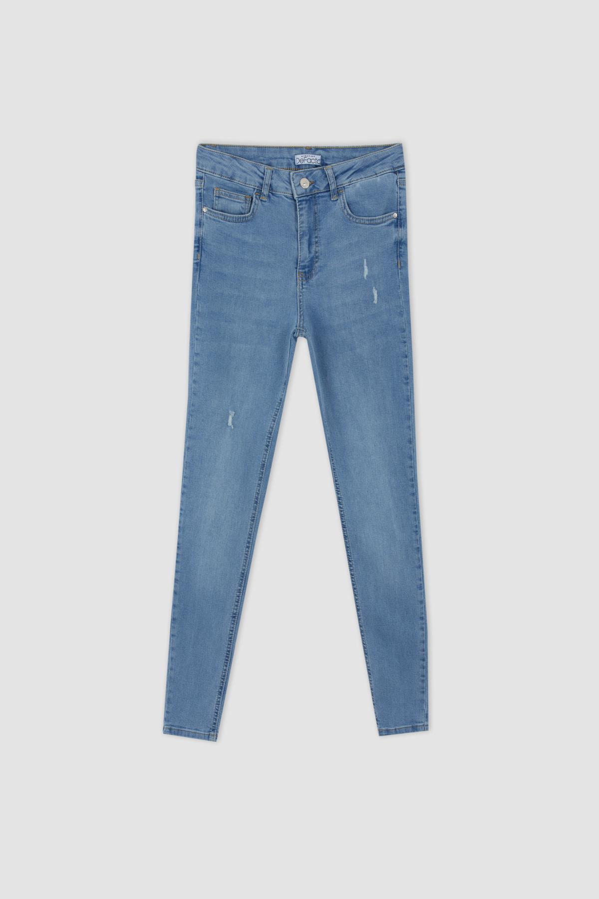 شلوار جین زنانه اورجینال دیفکتو