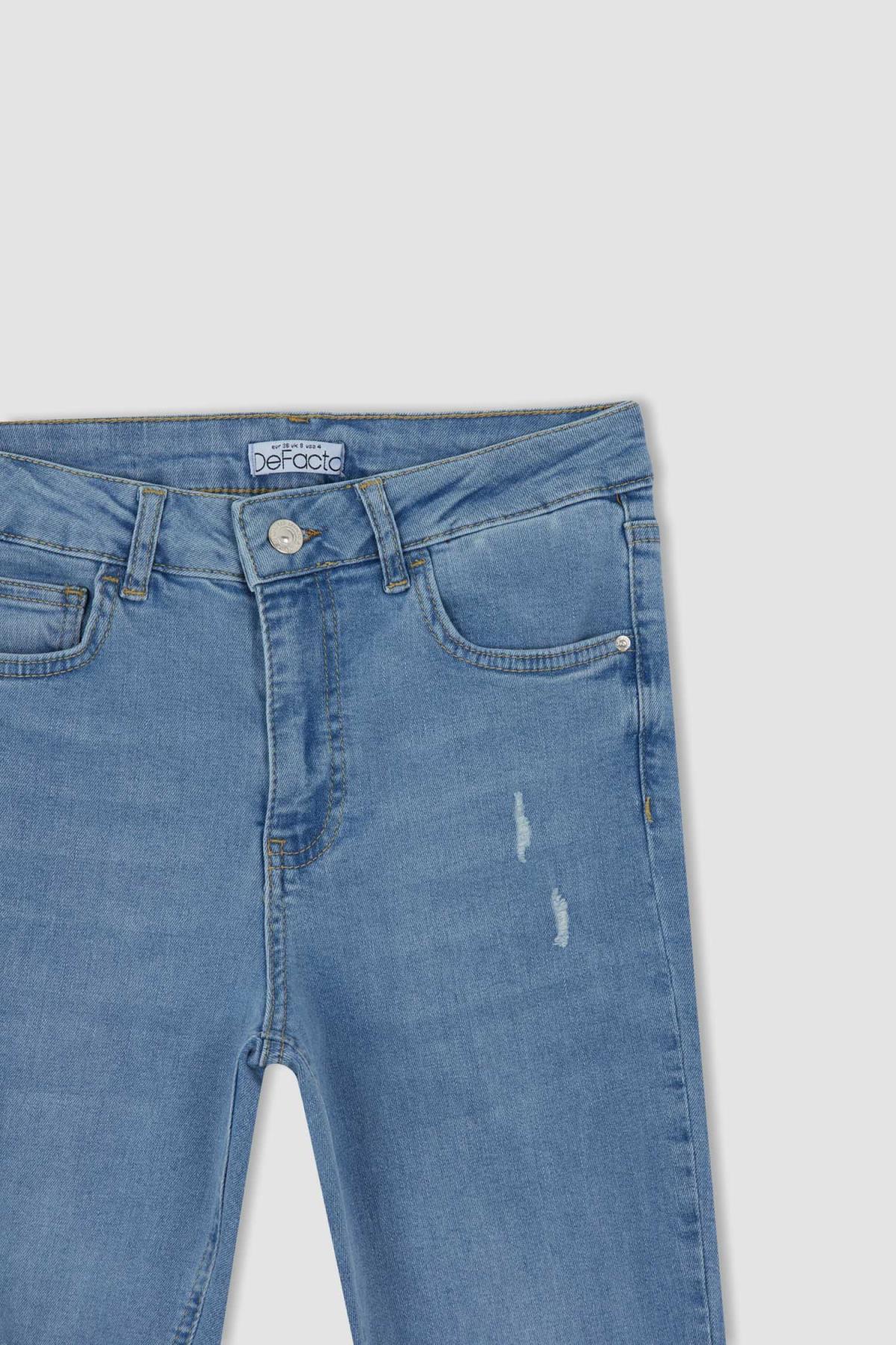 شلوار جین زنانه اورجینال دیفکتو