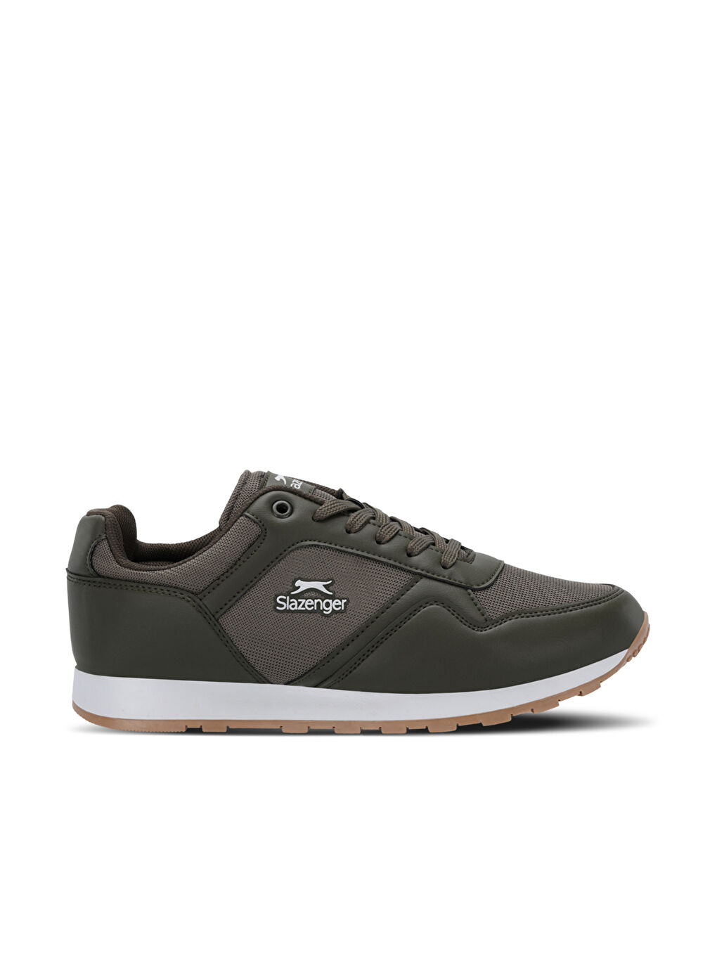 کفش کتانی مردانه MARC خاکی اسلازنگر slazenger