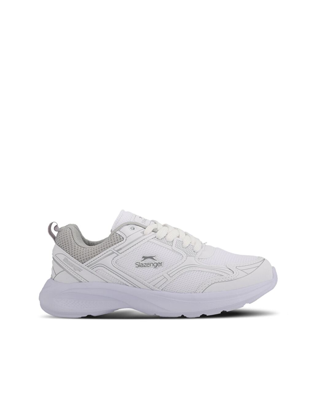 کفش کتانی مردانه GIMA سفید / نقرهای اسلازنگر slazenger