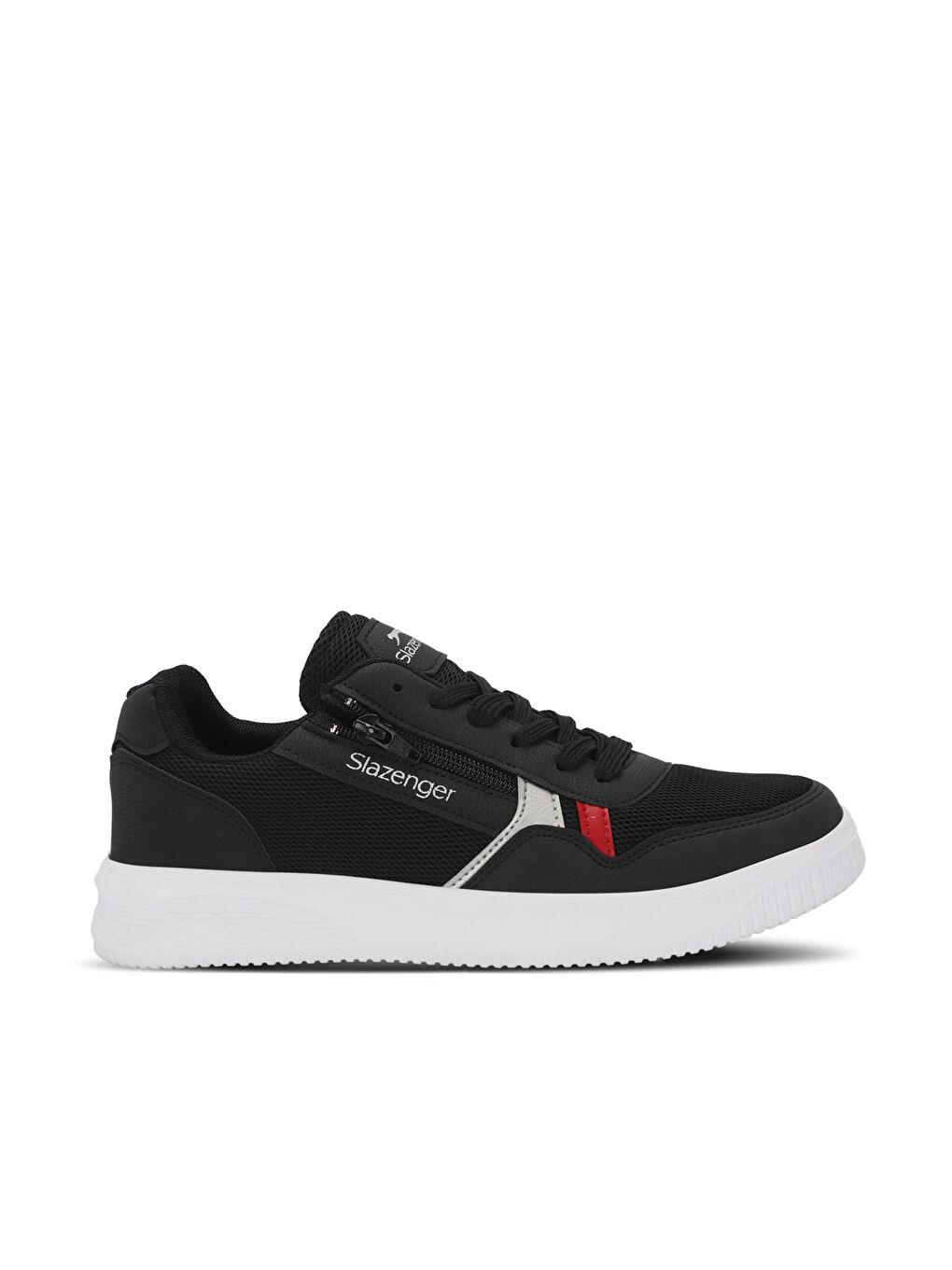 کفش کتانی مردانه MAJORITY I مشکی / سفید اسلازنگر slazenger