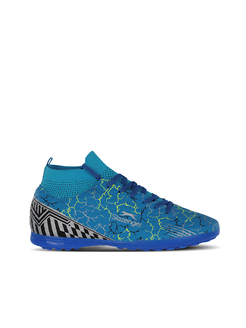 کفشهای فوتبال CORNER Unisex مدل Saxe Blue اسلازنگر slazenger