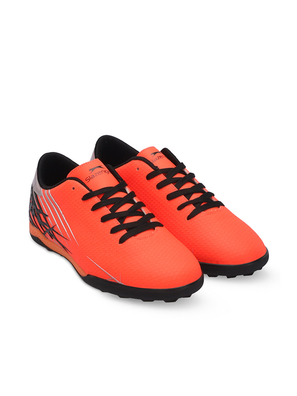 کفش فوتبال مردانه کارلو مدل I نارنجی اسلازنگر slazenger
