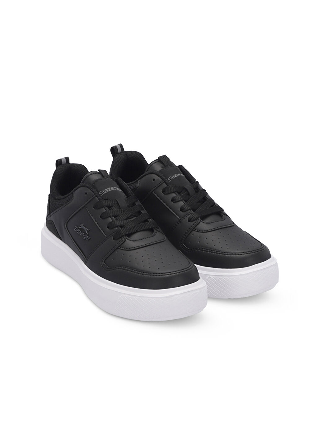 LONDON I Kadın Sneaker Ayakkabı Siyah / Beyaz اسلازنگر slazenger