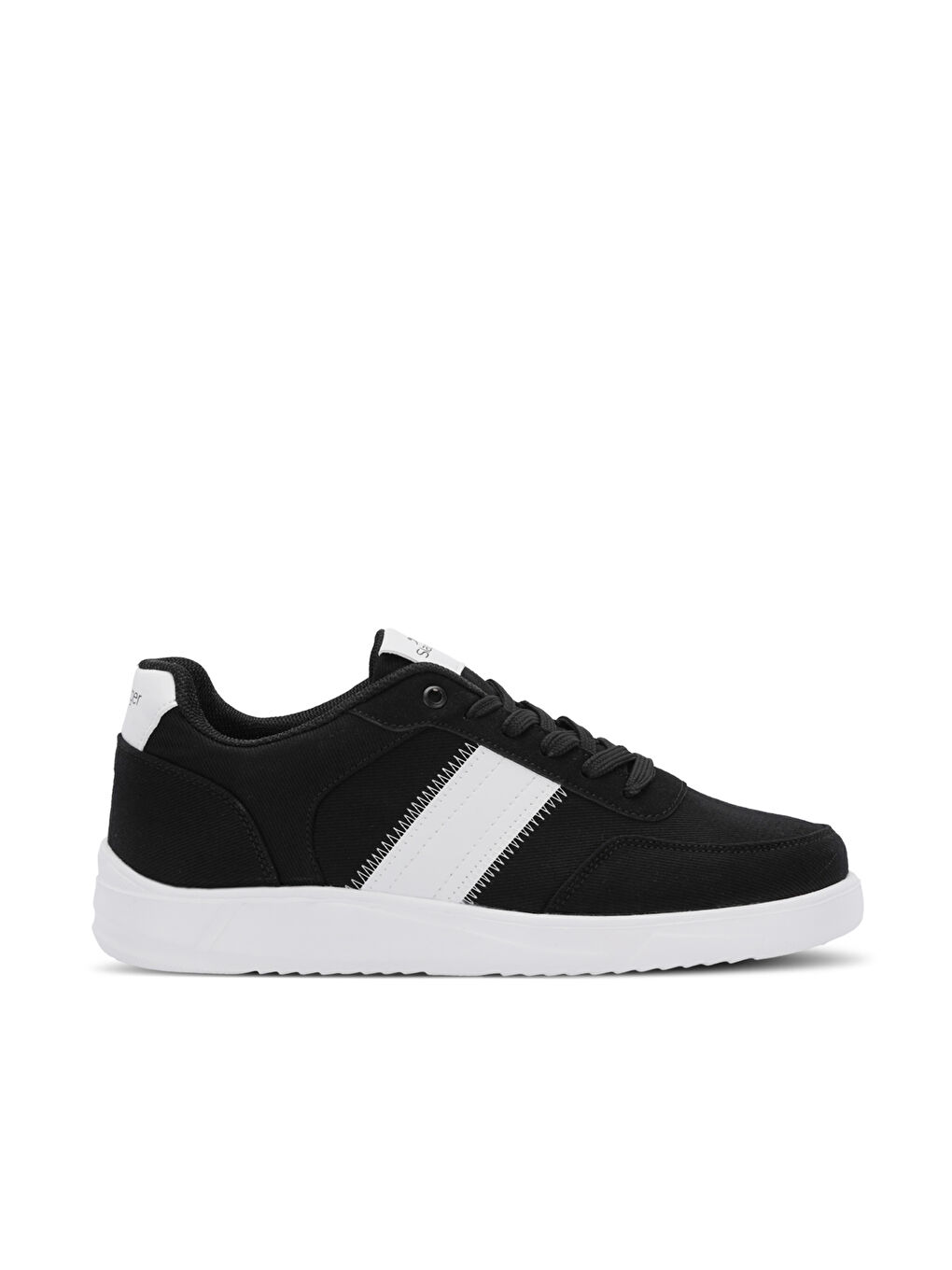 کفش کتانی مردانه CARISSA مشکی / سفید اسلازنگر slazenger