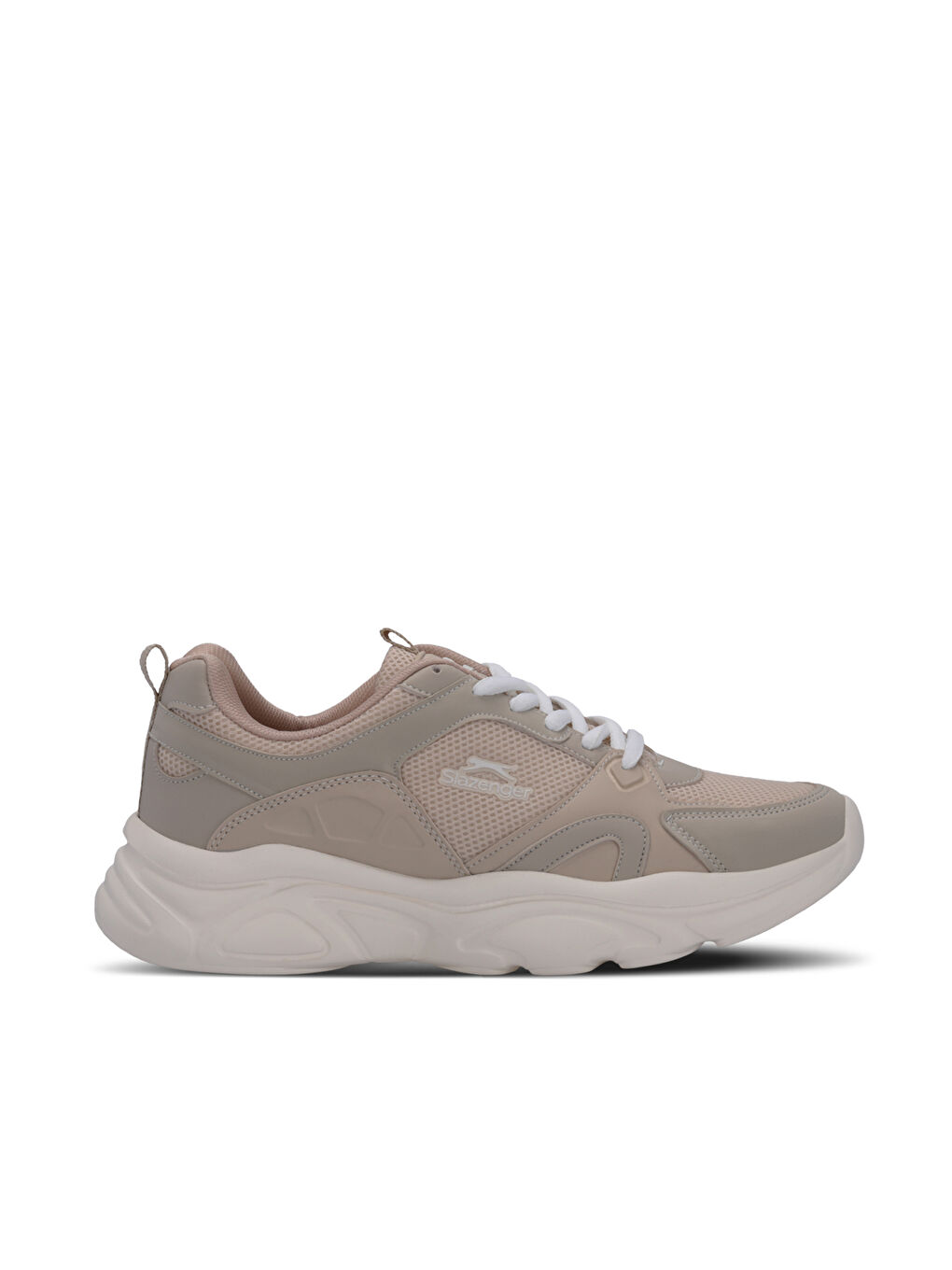 کفش کتانی مردانه جیزا بژ اسلازنگر slazenger