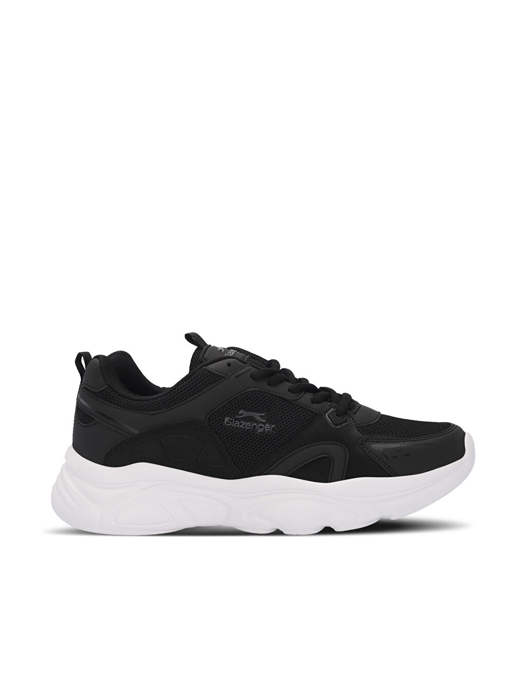 کفش کتانی مردانه گیزا مشکی / سفید اسلازنگر slazenger