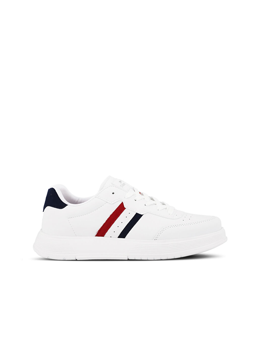 ZIPPER I Kadın Sneaker Ayakkabı Beyaz / Lacivert / Kırmızı اسلازنگر slazenger