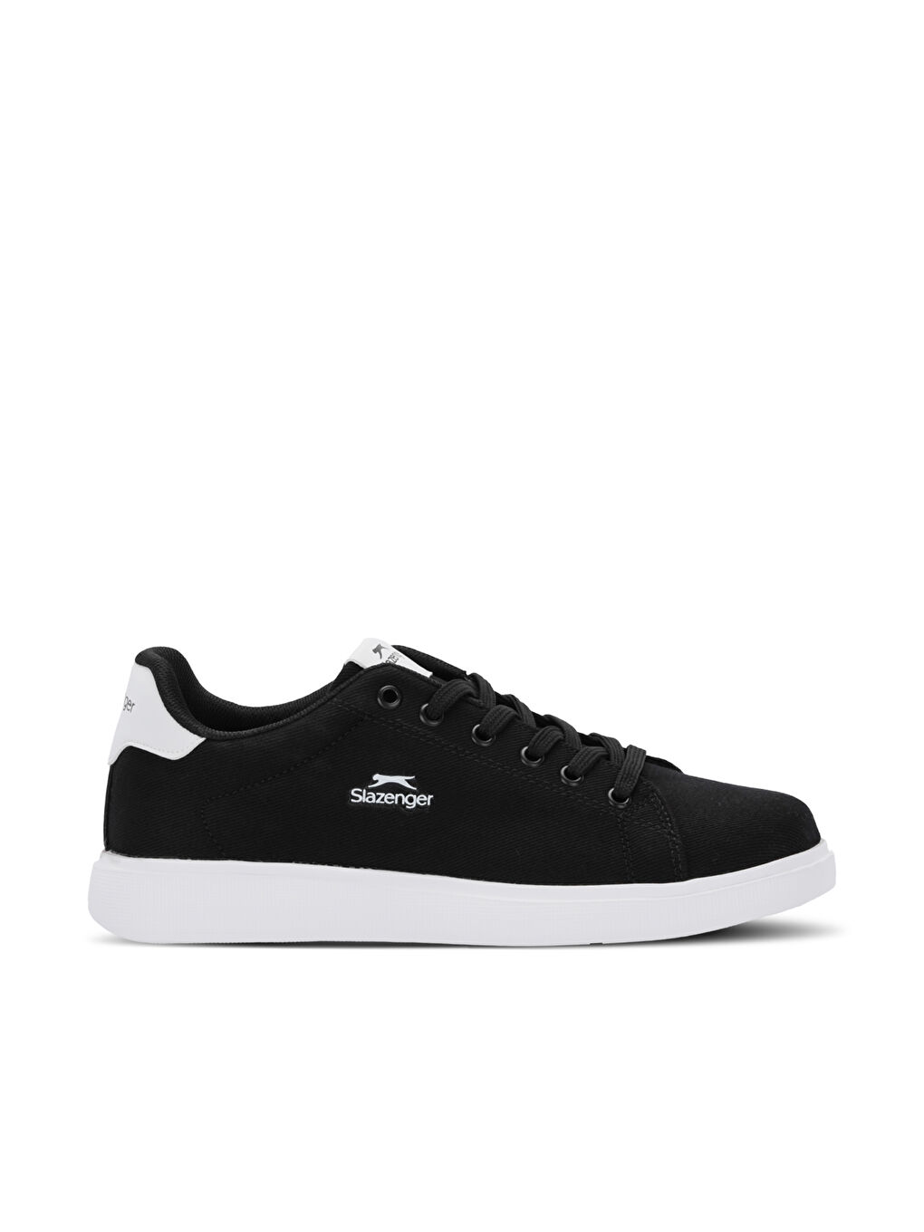کفش کتانی مردانه کارلی مشکی / سفید اسلازنگر slazenger