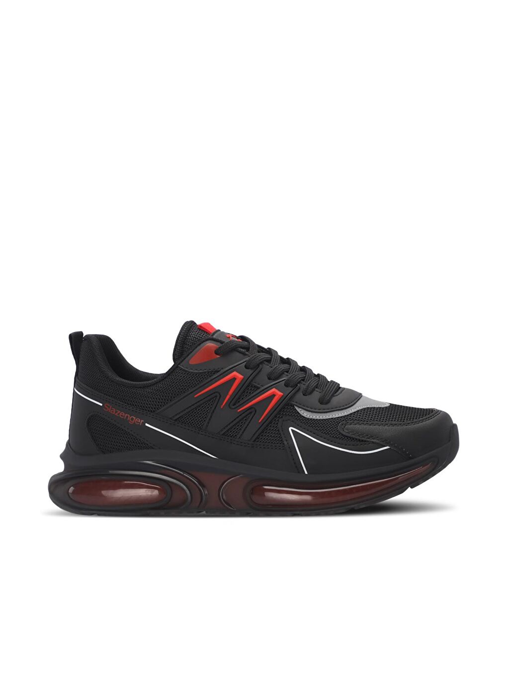 کفش کتانی مردانه ZIGOR مشکی / قرمز اسلازنگر slazenger