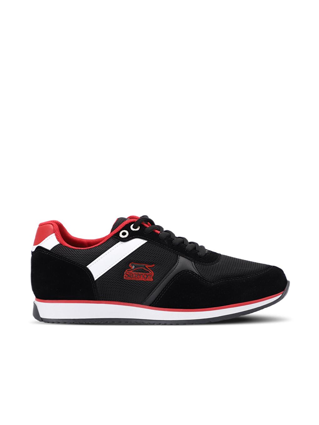 کفش مردانه الیویرا مدل I مشکی / قرمز اسلازنگر slazenger