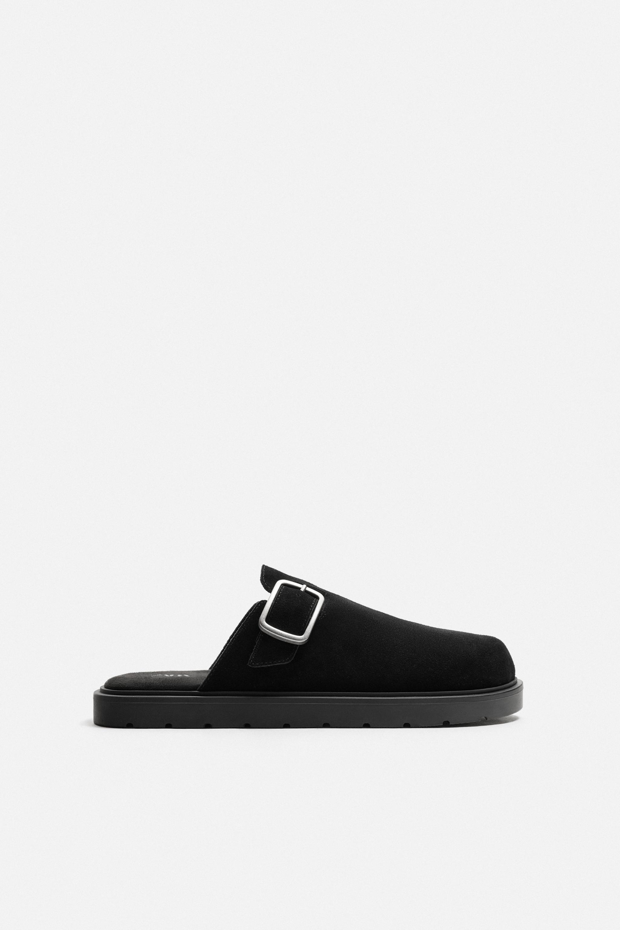 کفش سگکدار چرمی زارا zara