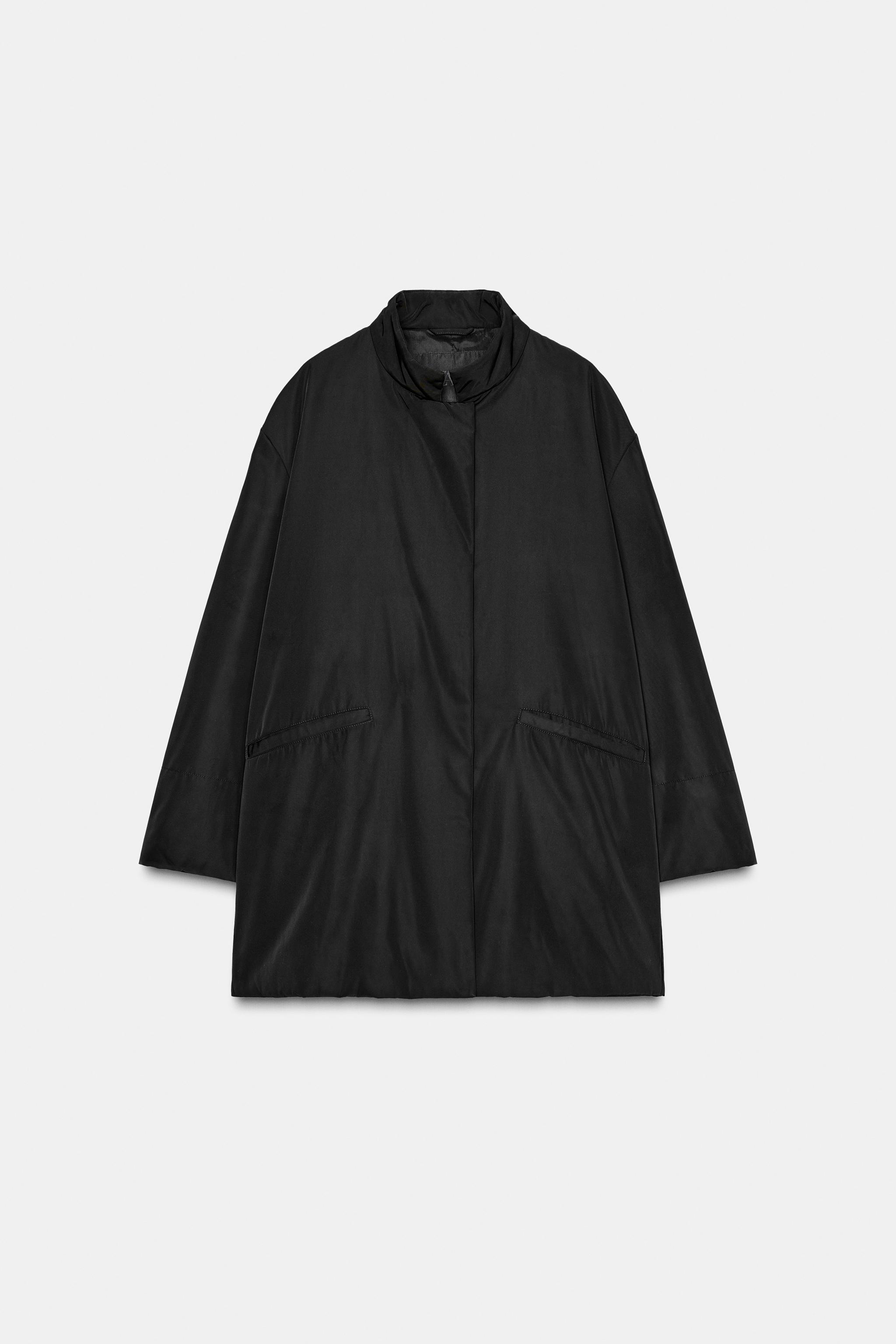 کاپشن نایلونی سایز بزرگ کالکشن زارا zara