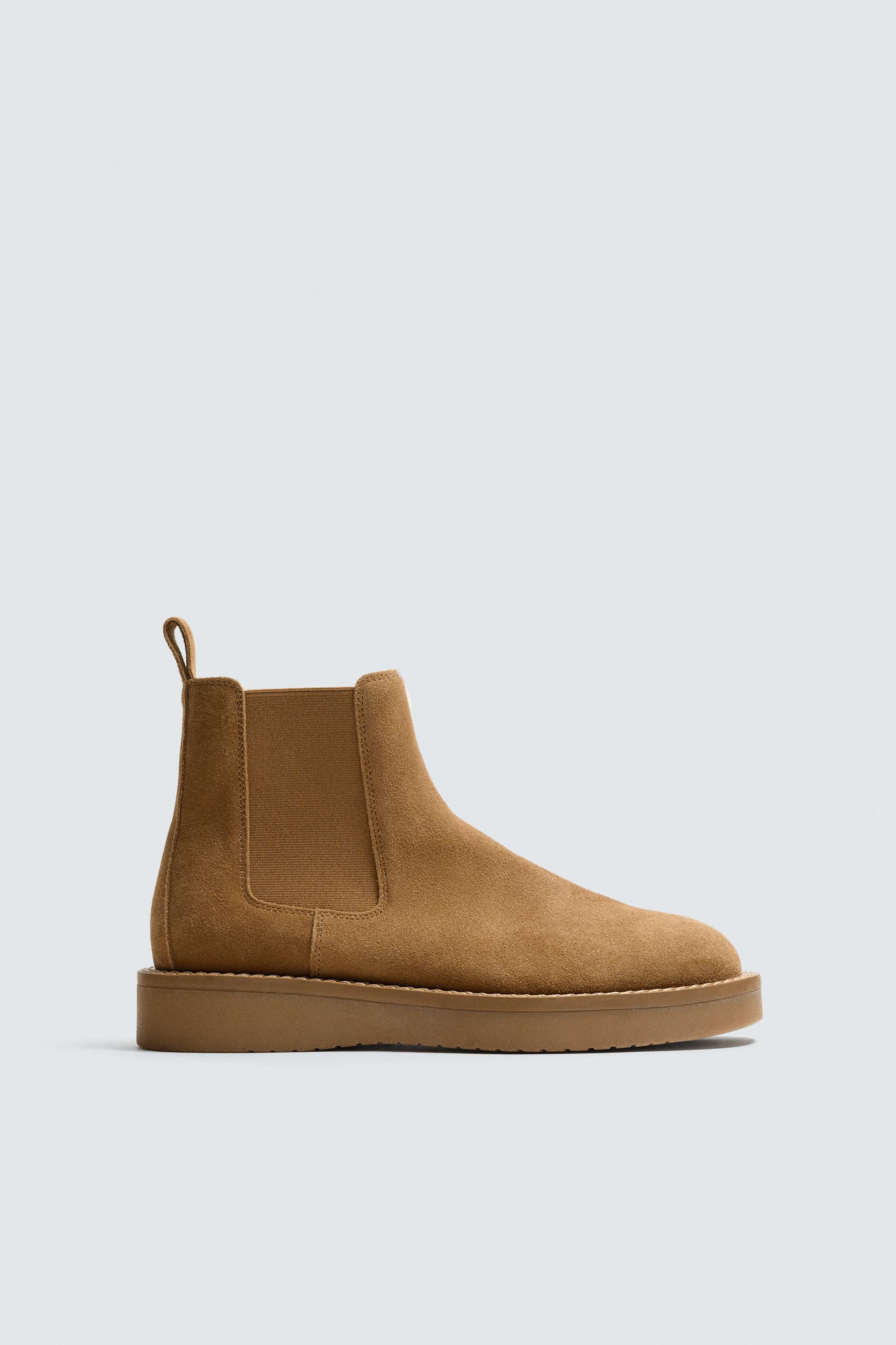 چکمه چرمی چلسی زارا zara