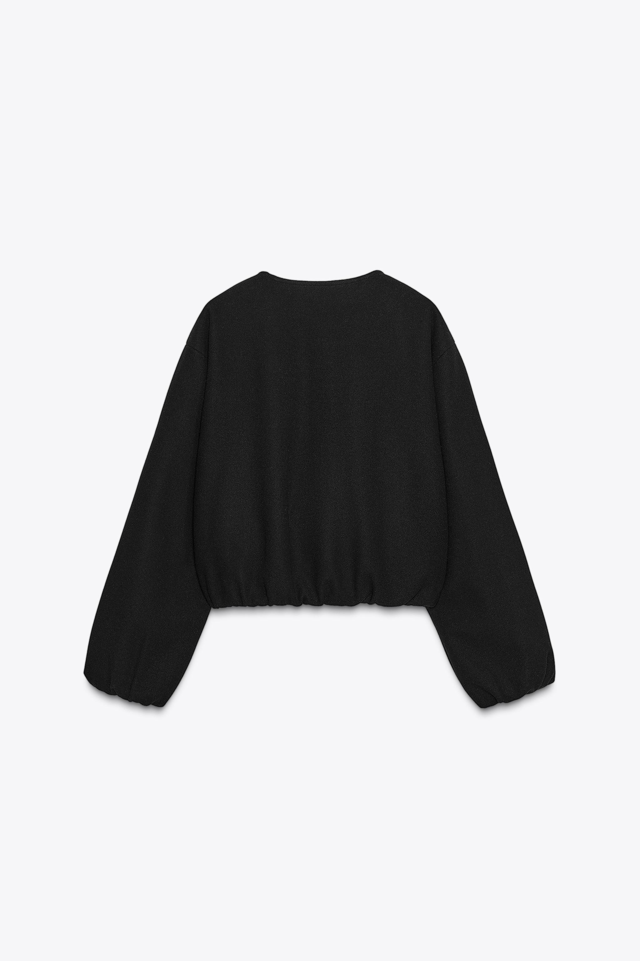 ژاکت بامبر نرم زنانه زارا zara