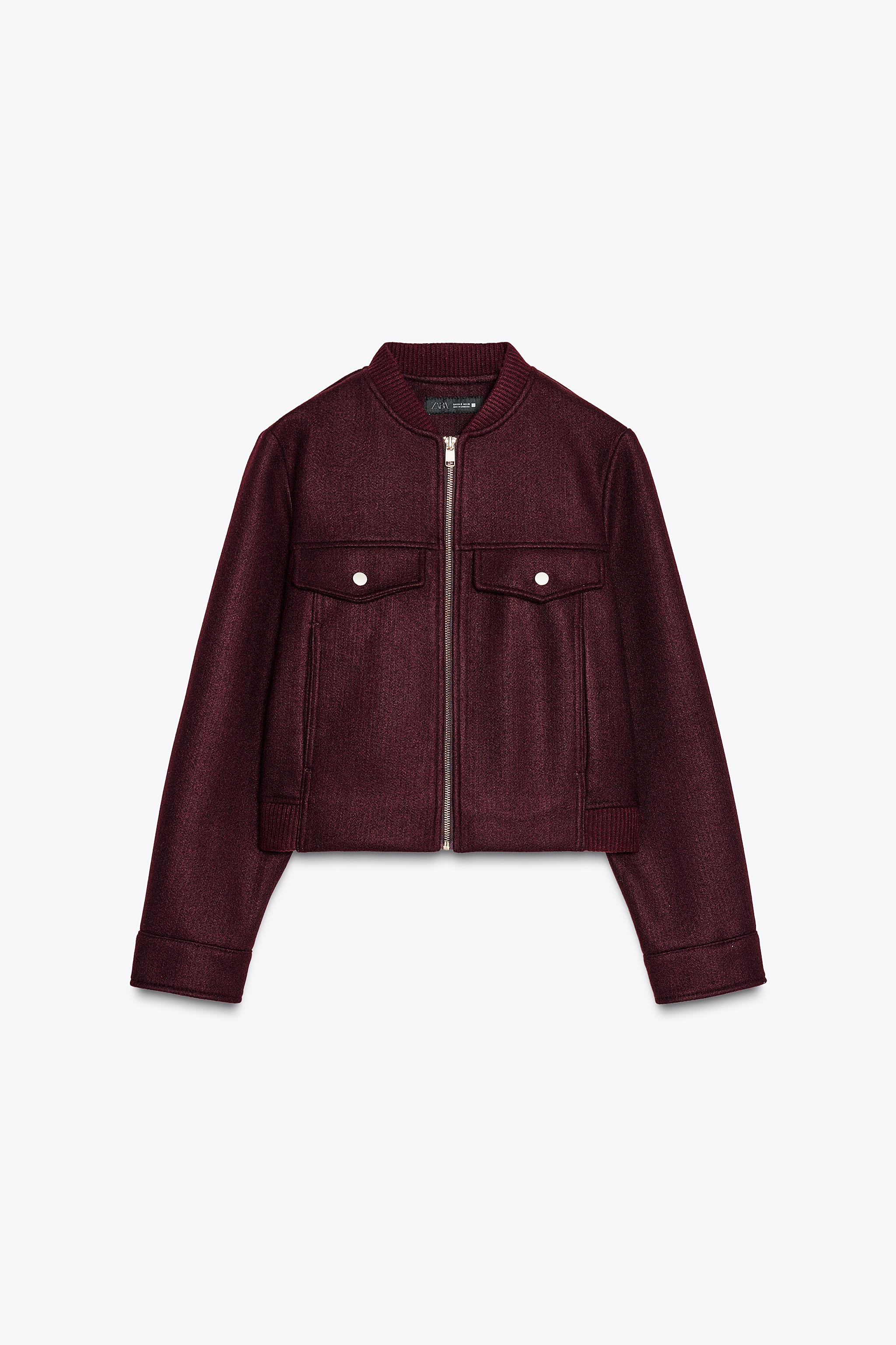 ژاکت کوتاه نرم زارا zara