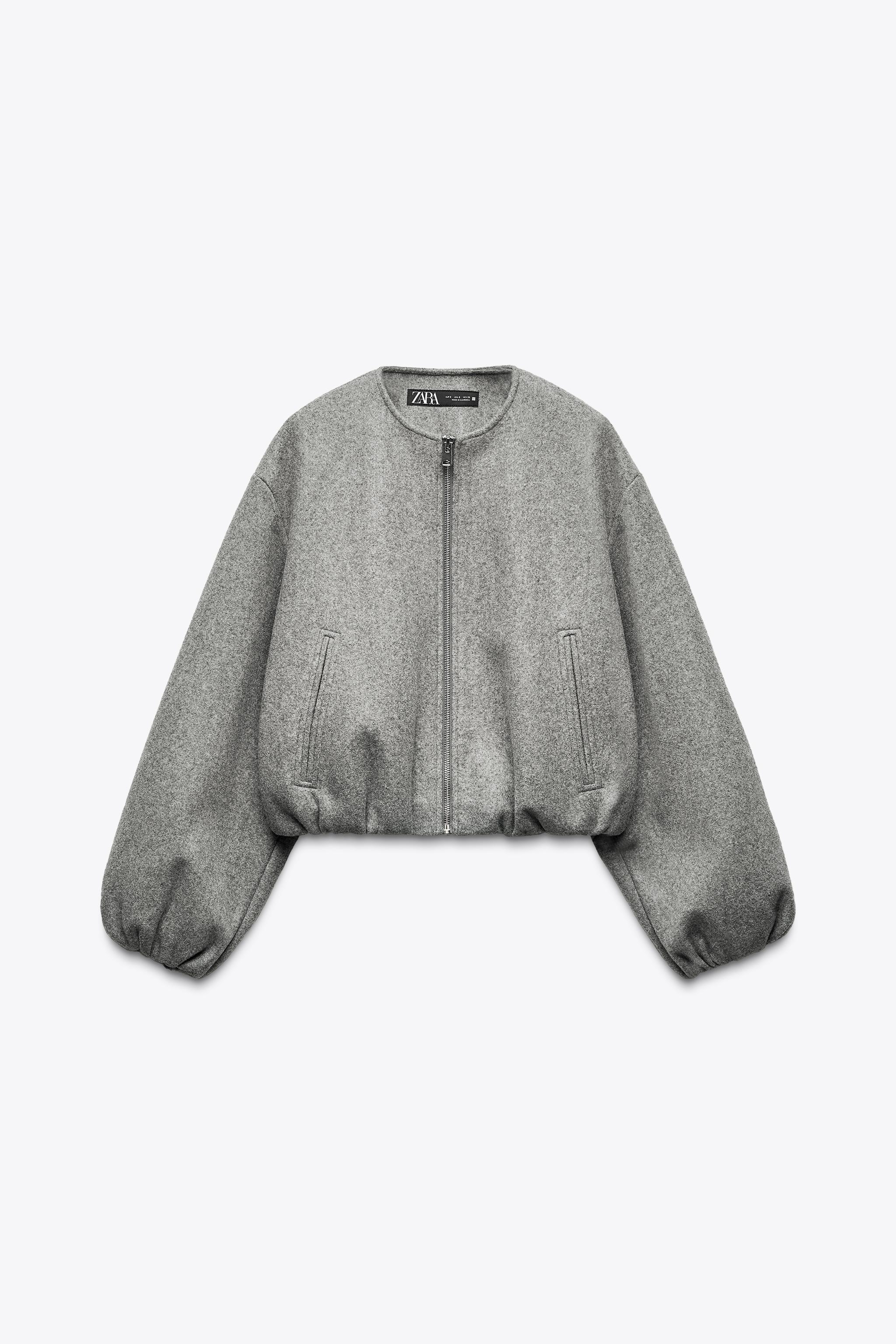ژاکت بامبر نرم زنانه زارا zara