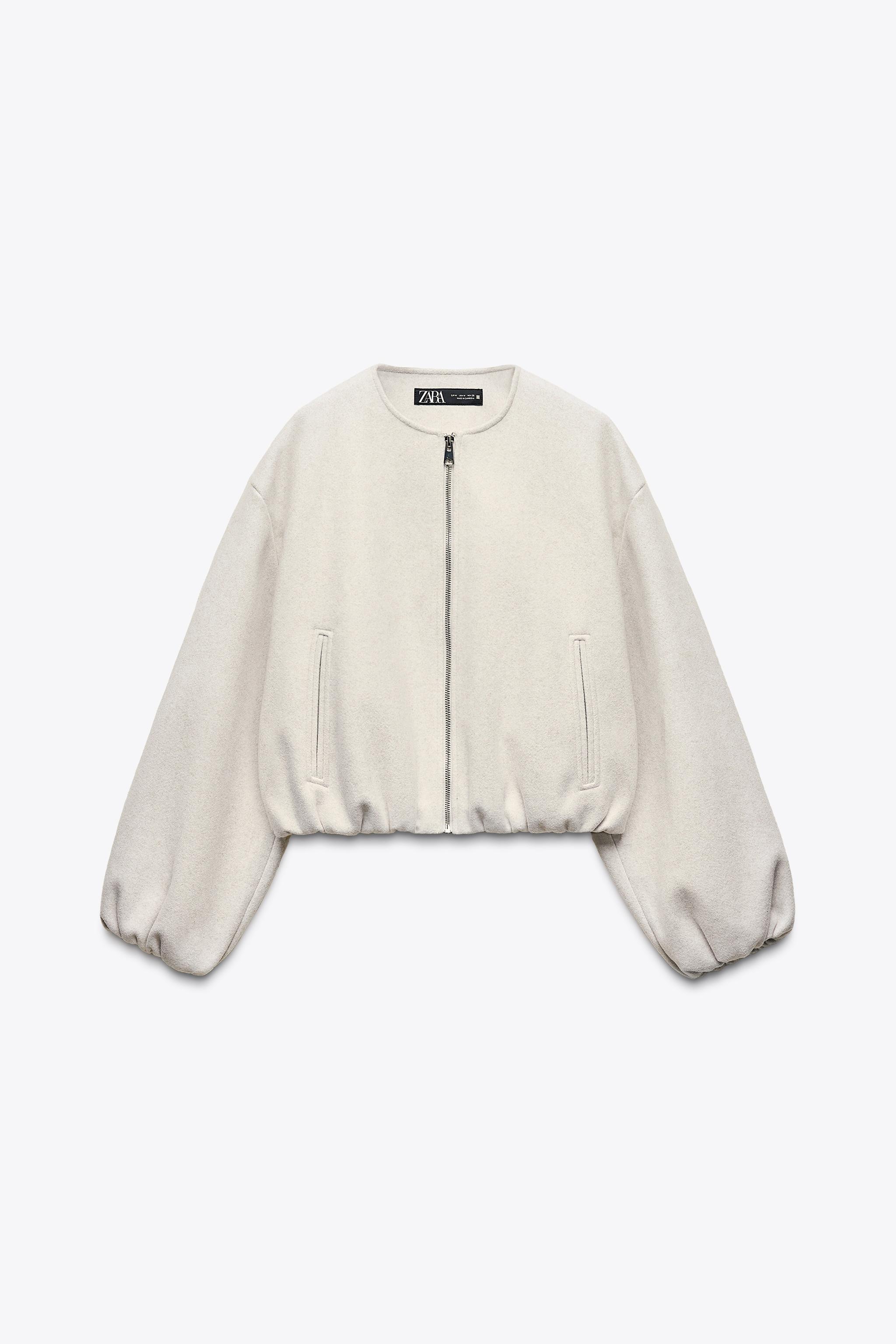 ژاکت بامبر نرم زنانه زارا zara